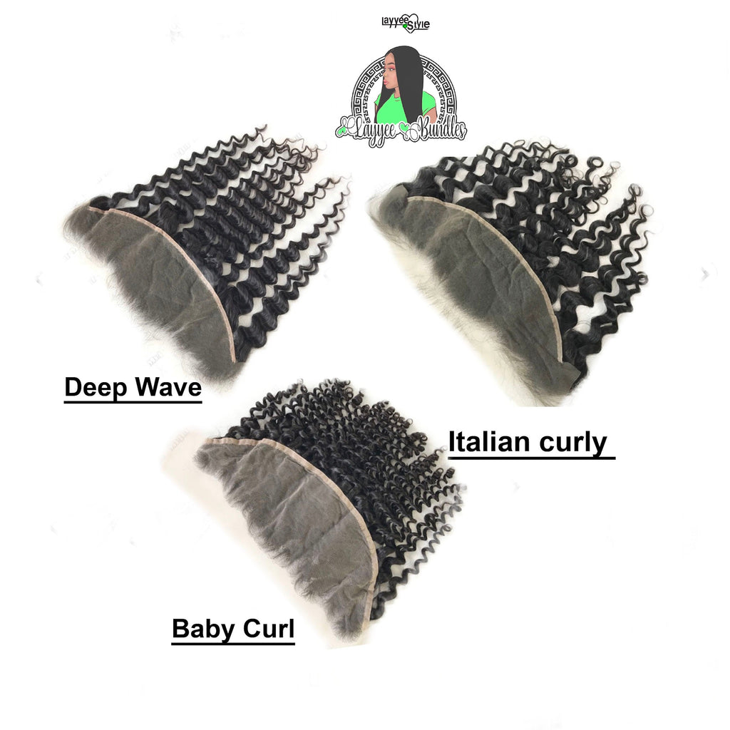 Curly Lace Frontals