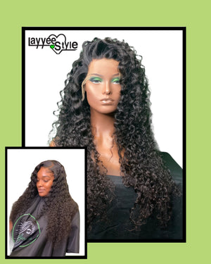 Deep Curly 24” 13x4 HD Lace Frontal