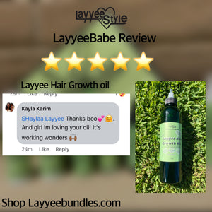 Layyee Hair Growth Oil 4oz (s)