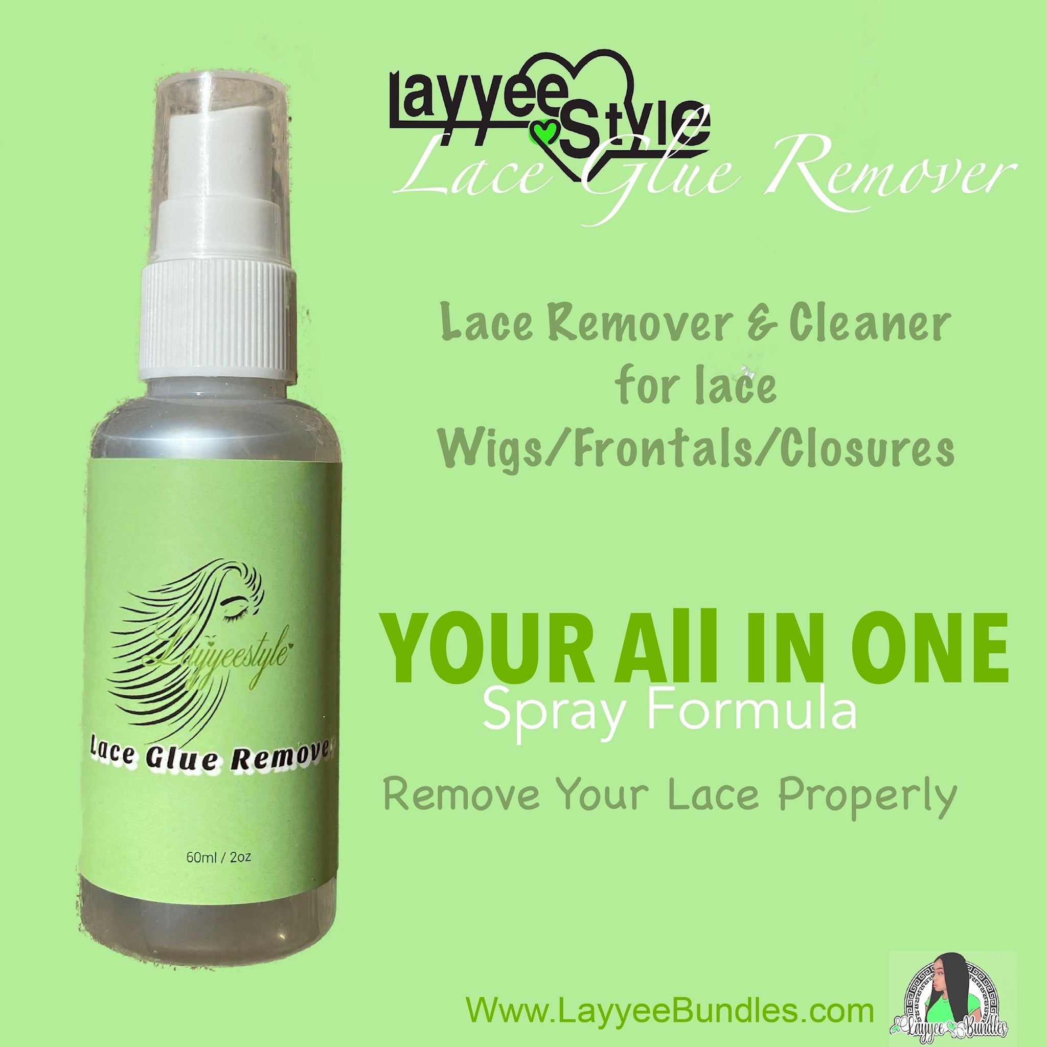 Lace Glue Remover by LayyeeStyle