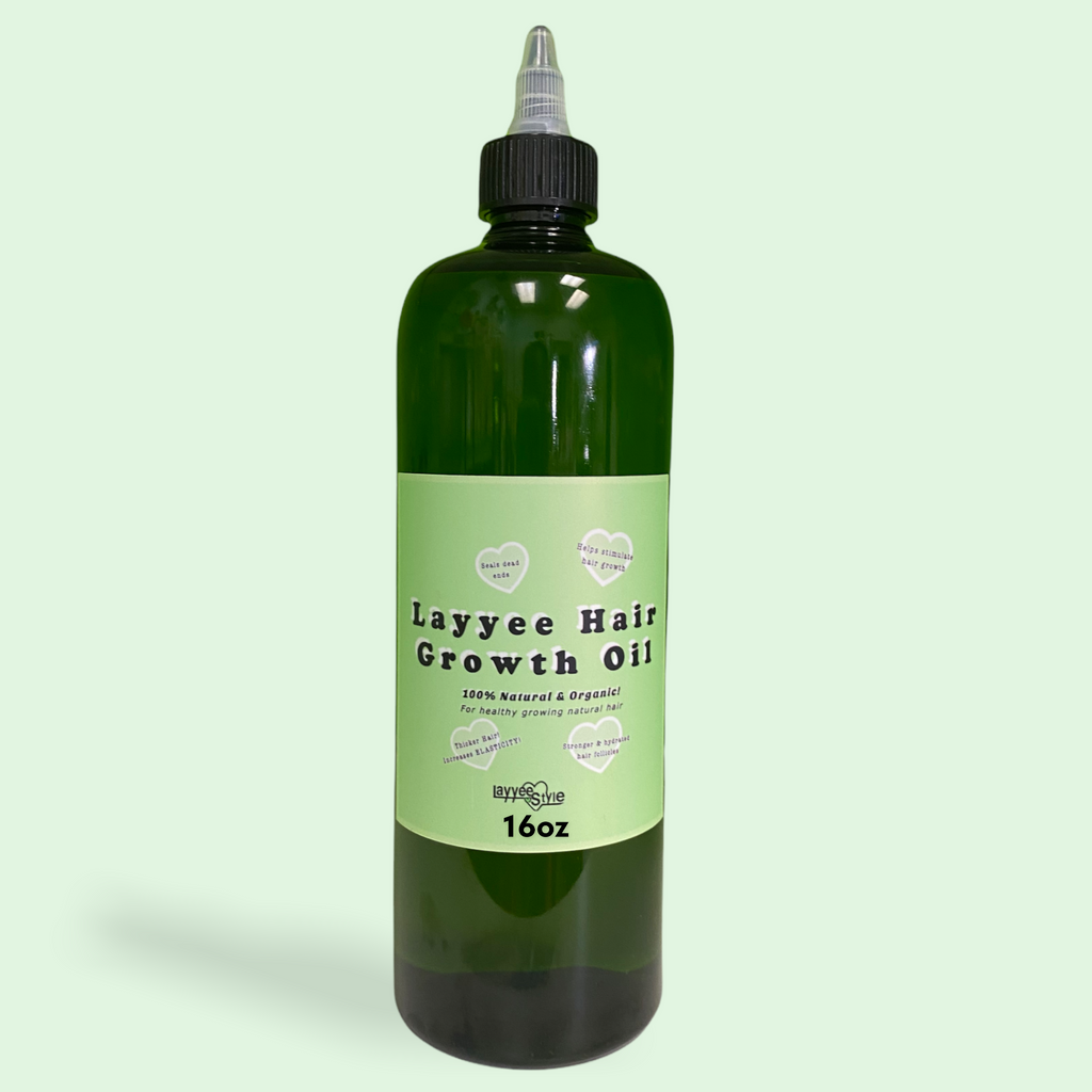 Layyee Hair Growth oil 16oz  (L)